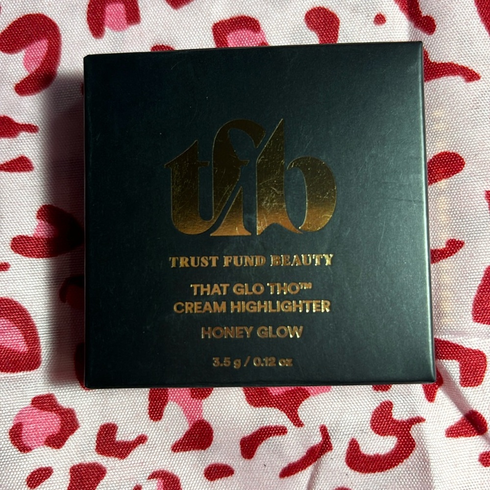 BNIB Trust Fund Beauty creamy highlighter in Honey Glow